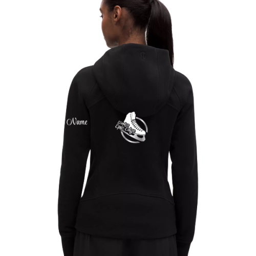 Epic Lululemon Scuba Evolve Full Zip Hoodie - Large Logo